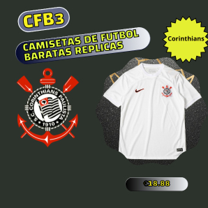 camiseta replica Corinthians